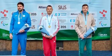 Szymon Sowiński z trzema medalami ME w parastrzelectwie 2 Szymon Sowiński z trzema medalami ME w parastrzelectwie Radio Zachód - Lubuskie
