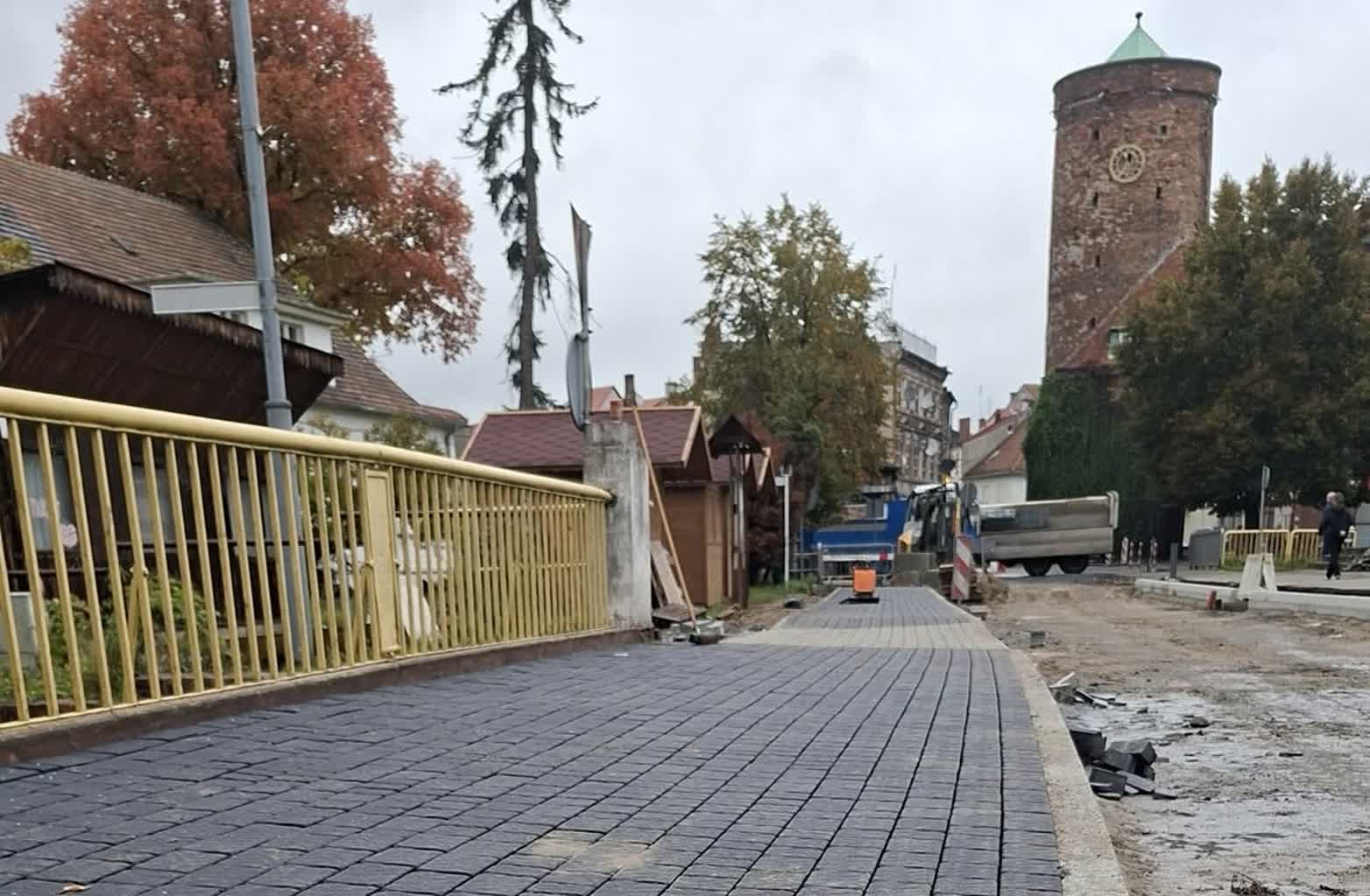 Remont ulicy Reja w Lubsku wszedł w kolejny etap