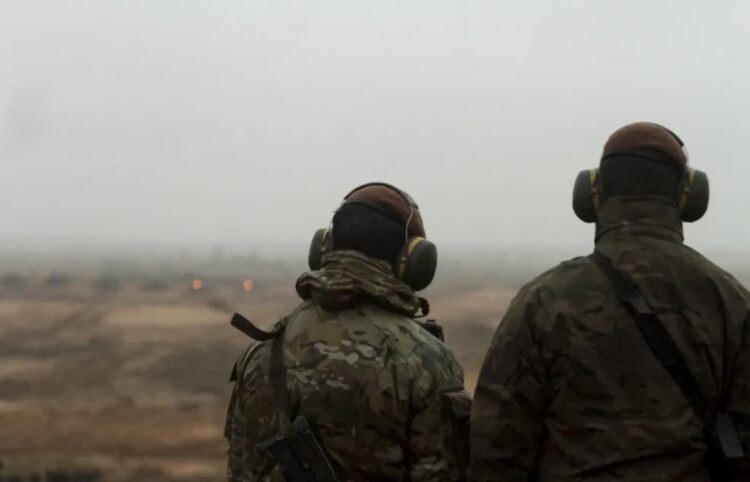 Żołnierze podczas manewrów wojskowych Fot. PAP/EPA/VALDA KALNINA