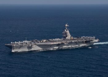 USS Gerald R. Ford. Fot. Wikipedia