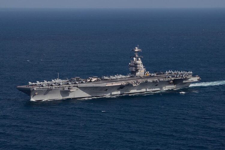 USS Gerald R. Ford. Fot. Wikipedia