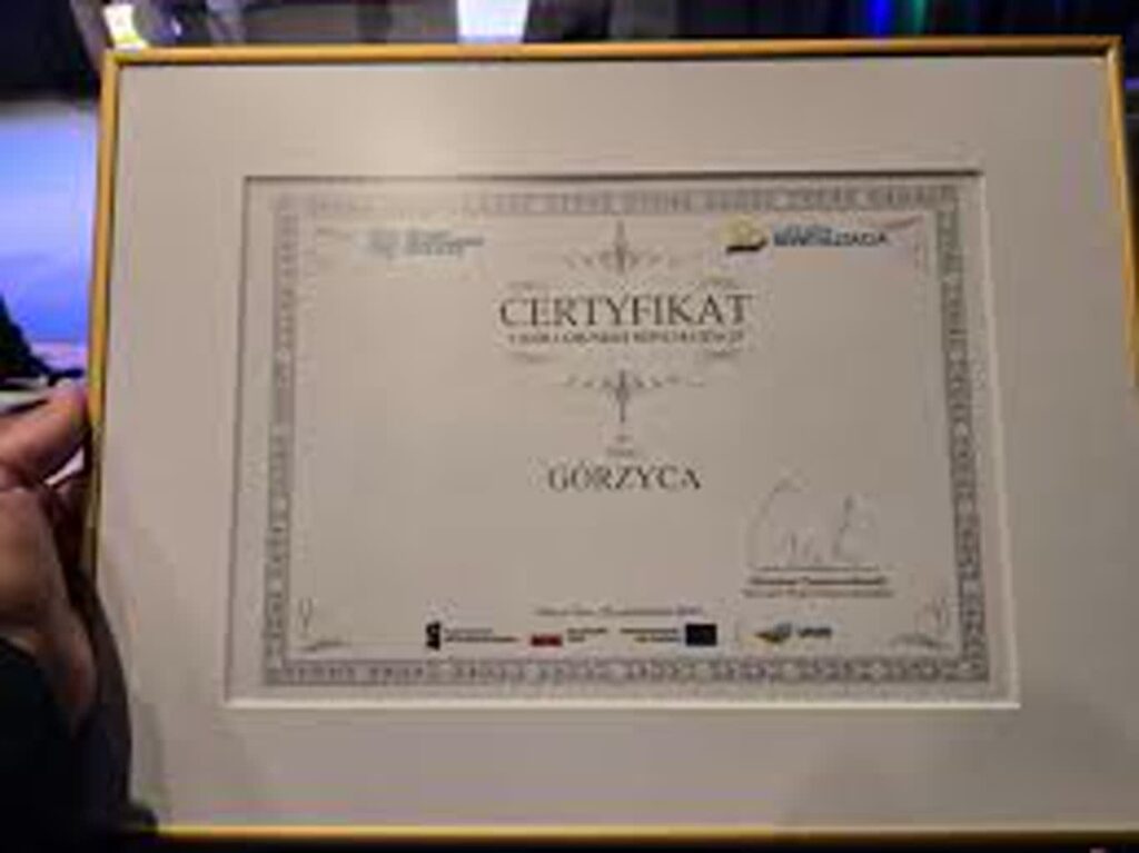 Górzyca liderem rewitalizacji fot. UG Górzyca