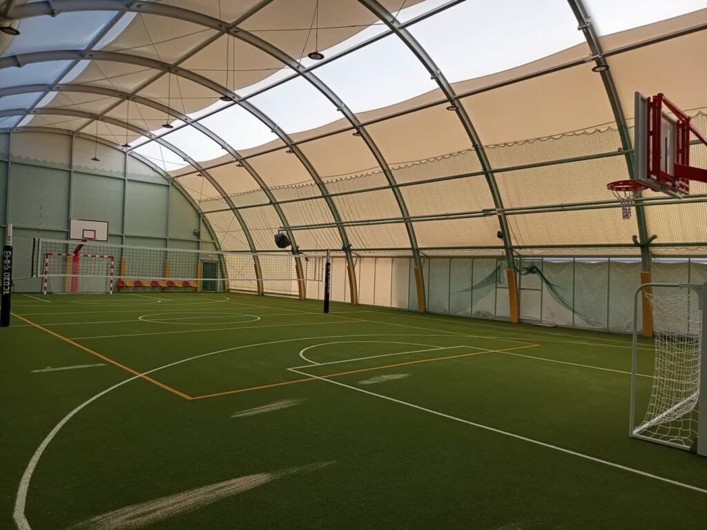 Hala sportowa w Trzebielu gotowa do użytku fot. Urząd Gminy Trzebiel