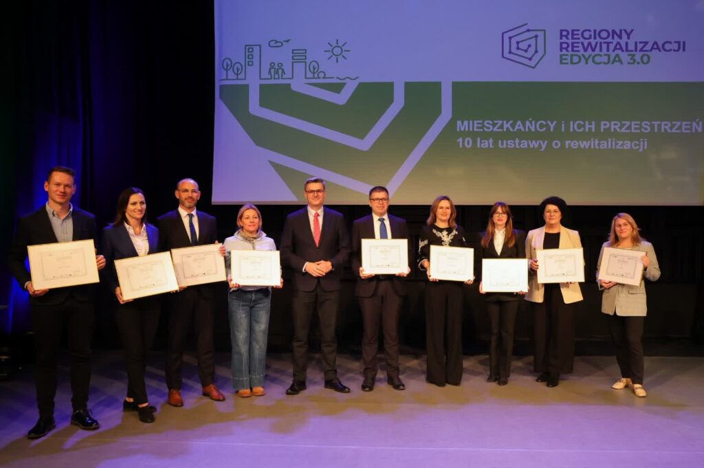 Wręczenie wyróżnień dla lubuskich liderów rewitalizacji (Paweł Wańczko/lubuskie.pl)
