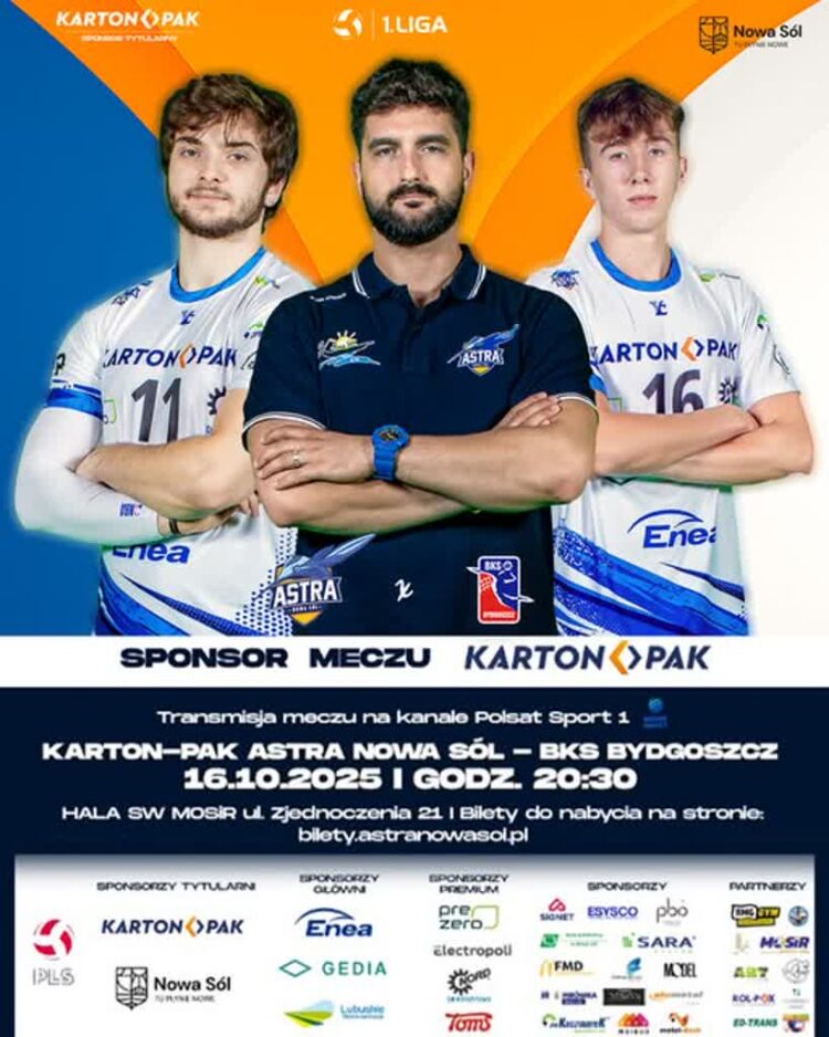 Karton-Pak Astra zagra po raz czwarty przed własną publicznością. Czy pokonają BKS Bydgoszcz? Radio Zachód - Lubuskie