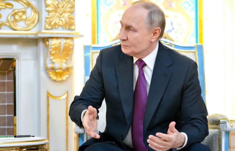 Władimir Putin Fot. PAP/EPA/GRIGORY SYSOEV/SPUTNIK/KREMLIN POOL