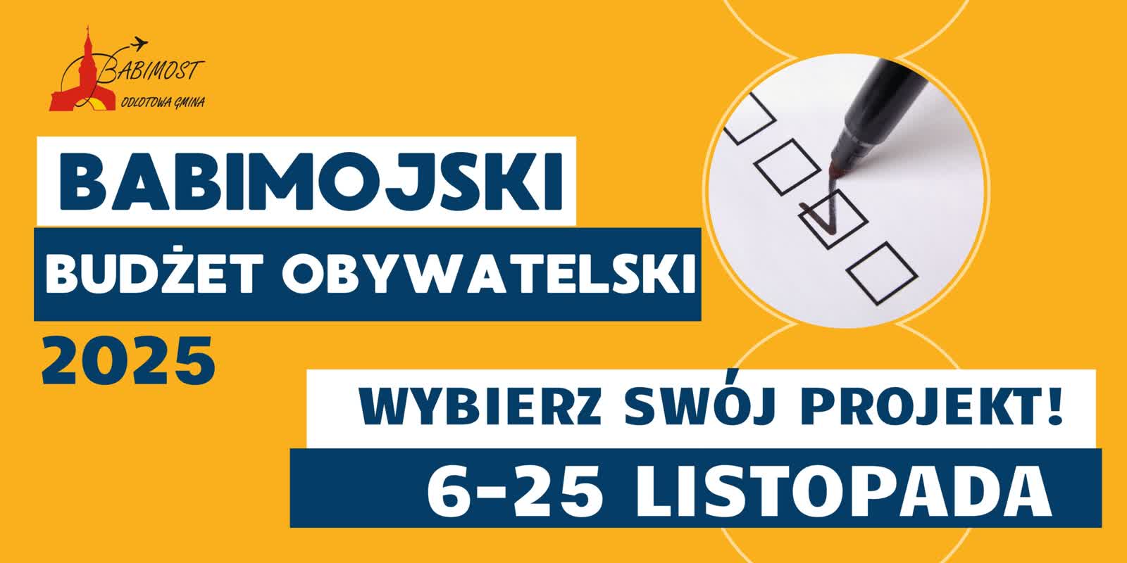II etap budżetu obywatelskiego w Babimoście
