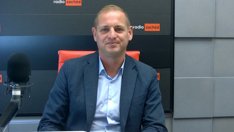 Łukasz Porycki, dyrektor Oddziału Regionalnego Agencji Mienia Wojskowego w Zielonej Górze PSL Radio Zachód - Lubuskie