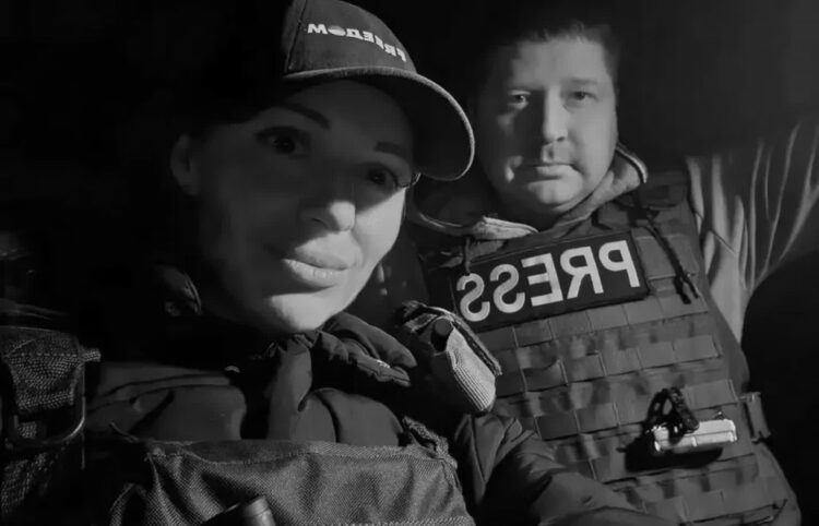 Tragiczna śmierć ukraińskich dziennikarzy. Pracowali w najgorętszych miejscach Donbasu 9 Dziennikarze zginęli w Kramatorsku w czasie ataku rosyjskiego drona. Fot. FB/Wadym Fiłaszkin