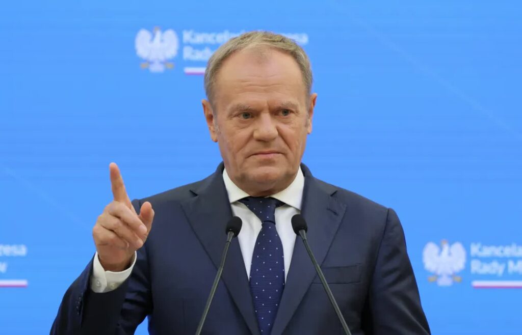 Premier Donald Tusk. Fot. PAP/Paweł Supernak
