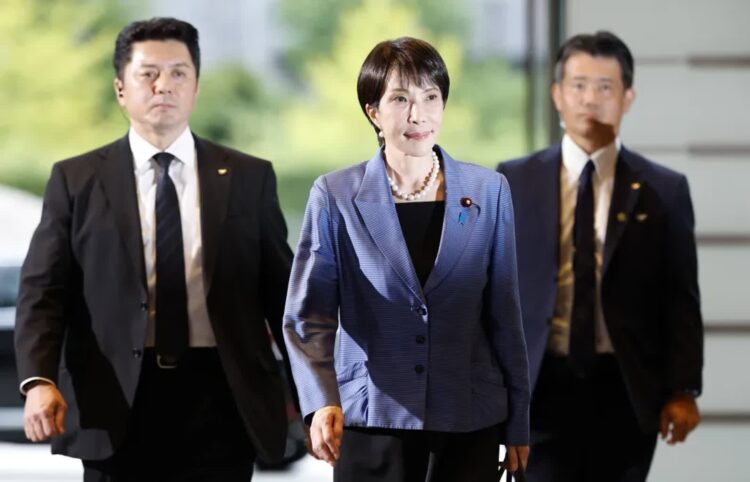 Sanae Takaichi Fot. PAP/EPA/FRANCK ROBICHON