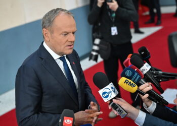 Donald Tusk, szef Platformy Obywatelskiej (PAP/Radek Pietruszka)