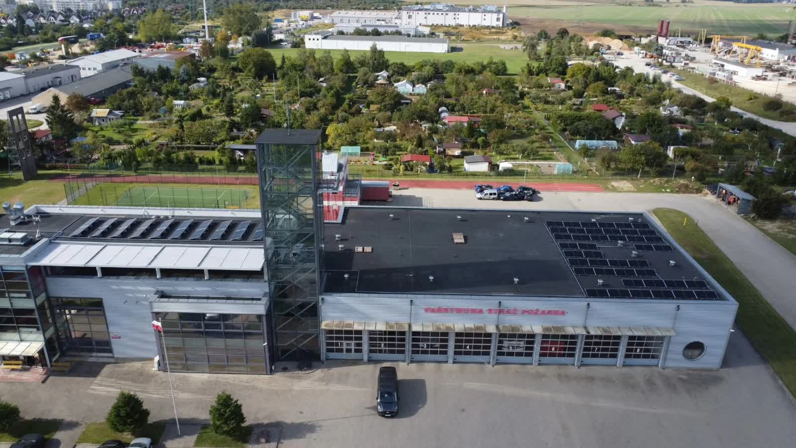 Ekologia w gorzowskiej straży pożarnej. Strażacy oszczędzą na prądzie Radio Zachód - Lubuskie