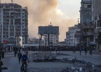 Polska Misja Medyczna o sytuacji w Strefie Gazy 13 Strefa Gazy (PAP/EPA/MOHAMMED SABER)