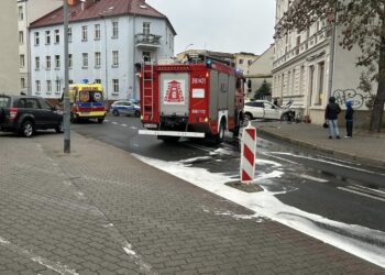 Śmiertelny wypadek w Słubicach 13 fot.: Słubice 112/facebook