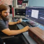 Łukasz Zalewski realizuje "Serce radia" fot. M.Nabel