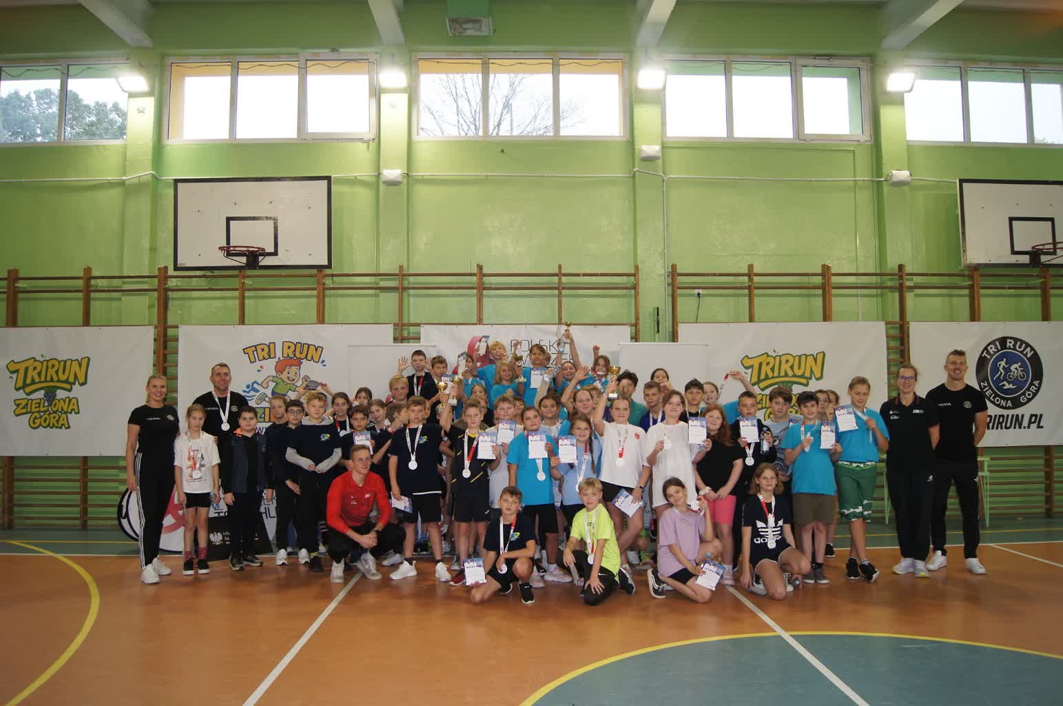 Uczniowie SP nr 7 poznali tajniki triathlonu. To inicjatywa nowego zielonogórskiego klubu