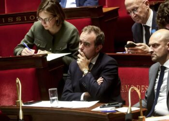 Premier Francji Sebastien Lecornu, fot. PAP/EPA/TERESA SUAREZ