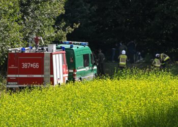 Odnaleziono niezidentyfikowany obiekt powietrzny w powiecie ostrowskim 13 Służby graniczne. Zdj. ilustracyjne. Fot. PAP/Wojtek Jargiło