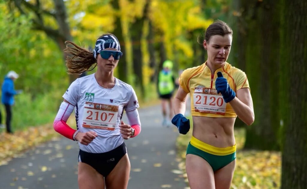 Magdalena Żelazna udanie sprawdziła nowy chodziarski dystans fot. Magdalena Żelazna fb