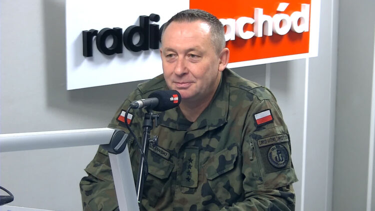 kpt. Tomasz Kozłowski, oficer prasowy lubuskiej brygady WOT Radio Zachód - Lubuskie