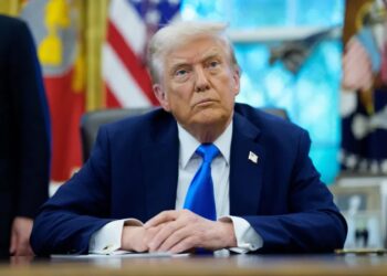 Donald Trump. Fot. PAP/EPA/Aaron Schwartz