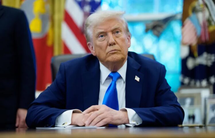 Donald Trump. Fot. PAP/EPA/Aaron Schwartz