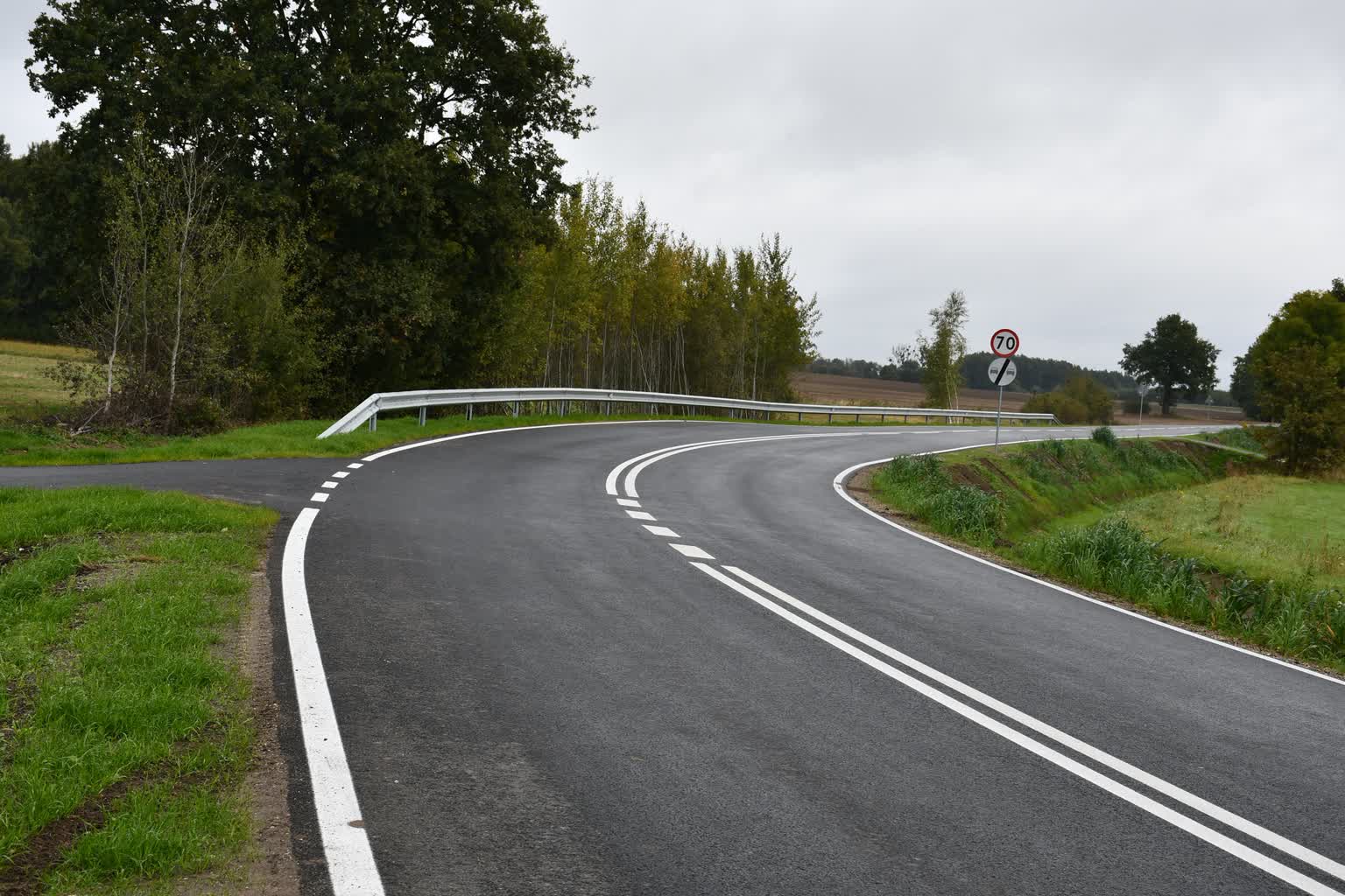 Droga z Suchej Dolnej do Niegosławic oddana do użytku