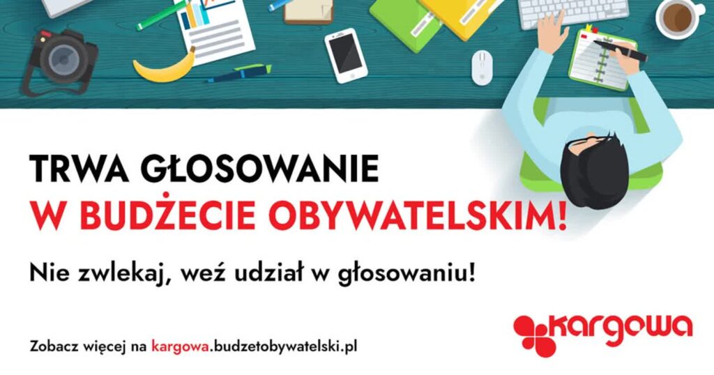 Budżet obywatelski w Kargowej graf. UM Kargowa
