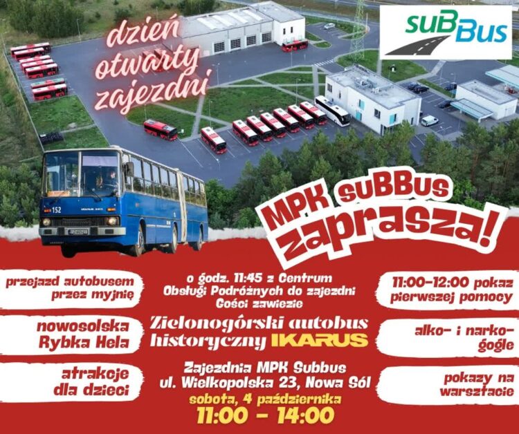 Dzień otwartych drzwi w MPK SubBus w Nowej Soli 9 MPK Nowa Sól