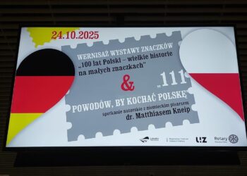Wernisaż wystawy „100 lat Polski – Wielkie historie na małych znaczkach” [ZDJĘCIA] Radio Zachód - Lubuskie