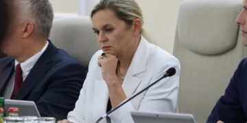 Ministra edukacji Barbara Nowacka. Fot. PAP/ Albert Zawada