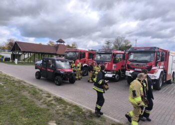 Strażackie ćwiczenia w Santoku Radio Zachód - Lubuskie