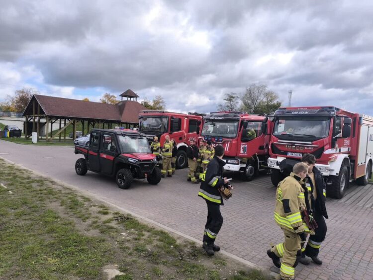 Strażackie ćwiczenia w Santoku Radio Zachód - Lubuskie