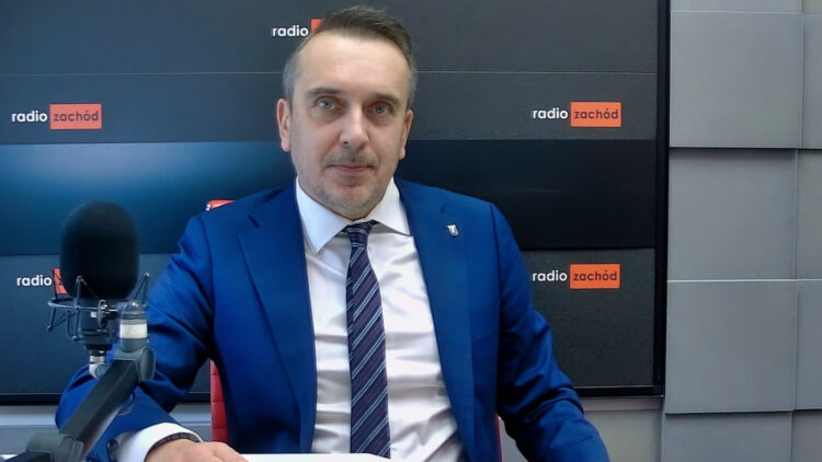 Marcin Pabierowski prezydent Zielonej Góry Radio Zachód - Lubuskie