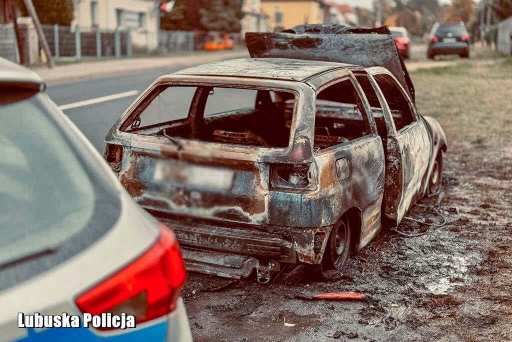 Napadli na listonosza, spalili auto. Cztery osoby w areszcie Radio Zachód - Lubuskie