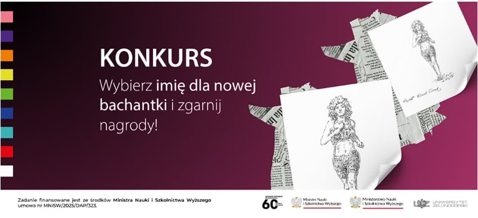 Uniwersytet Zielonogórski poszukuje imienia dla kolejnej Bachantki Radio Zachód - Lubuskie