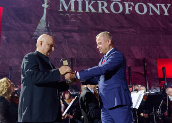 "Złoty Mikrofon" dla Cezarego Galka Radio Zachód - Lubuskie