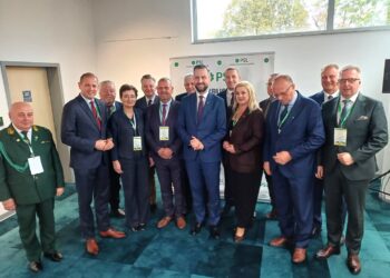 Wicepremier i szef MON Władysław Kosiniak-Kamysz na zjeździe lubuskich struktur partii (fot. Piotr Bakselerowicz)