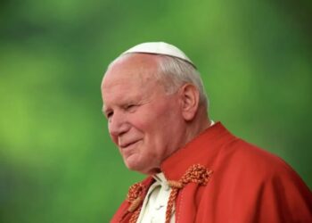 Papież Jan Paweł II. Fot. PAP/P. Kopczyński