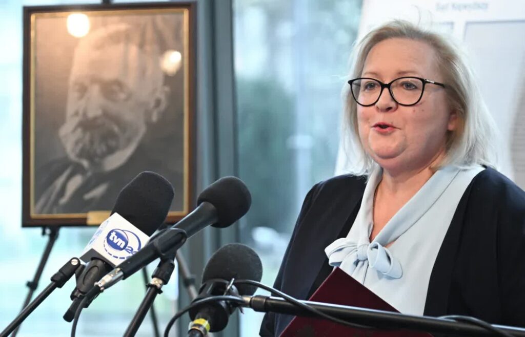 Małgorzata Manowska. Fot. PAP/Radek Pietruszka