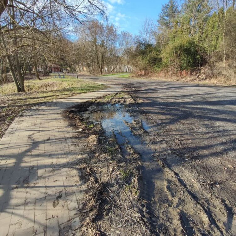 Cegielskiego w remoncie. Rozpoczyna się utwardzanie drogi na jezioro Błotne Radio Zachód - Lubuskie