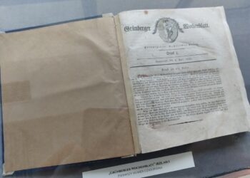 „Grünberger Wochenblatt – 200-lecie powstania”. Wystawa Radio Zachód - Lubuskie