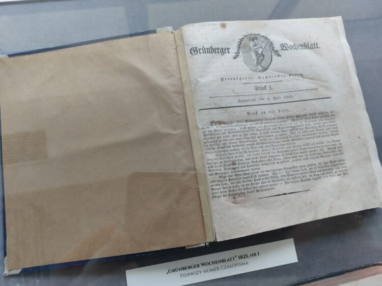 „Grünberger Wochenblatt – 200-lecie powstania”. Wystawa Radio Zachód - Lubuskie