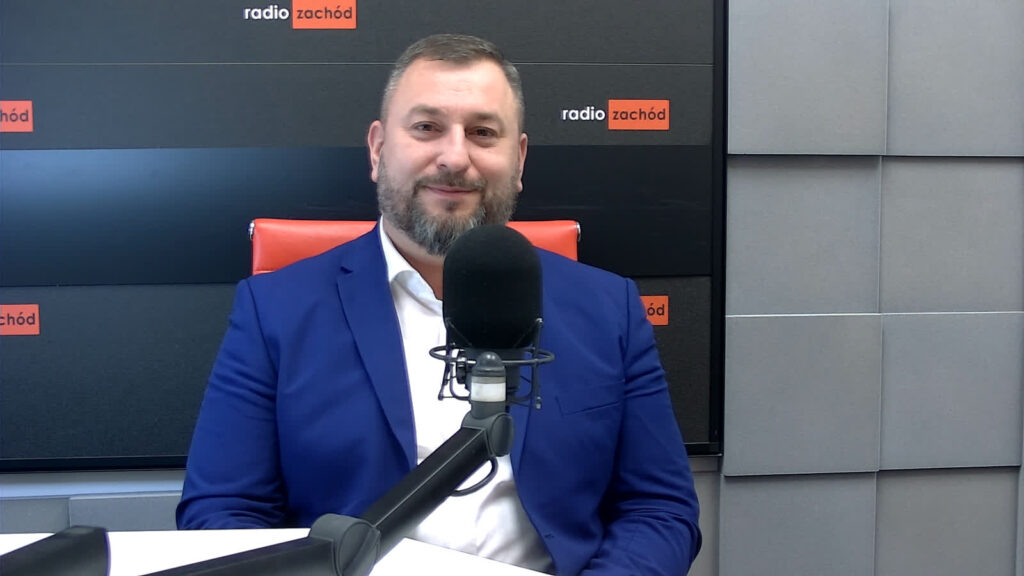 Arkadiusz Dąbrowski, sekretarz lubuskiego PSL Radio Zachód - Lubuskie