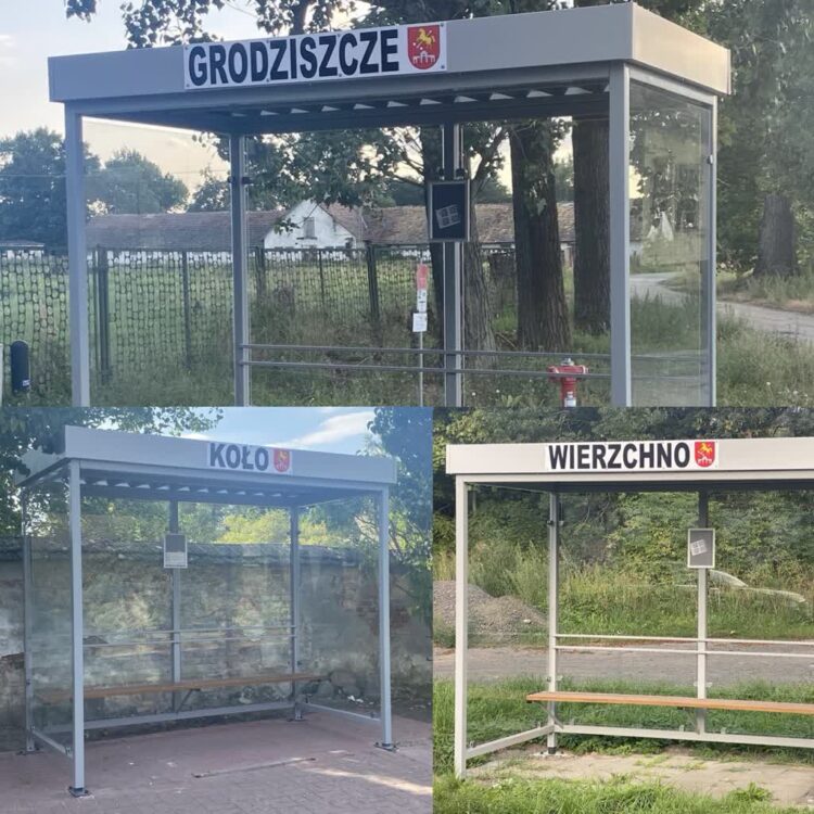 Nowe wiaty przystankowe w gminie Brody 9 fot. UM Brody