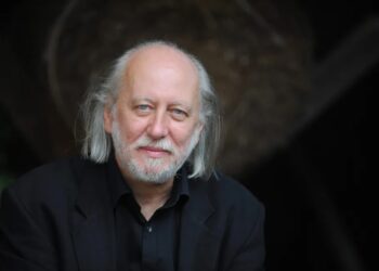 László Krasznahorkai. Fot. PAP/ EPA/Gyula Czimbal