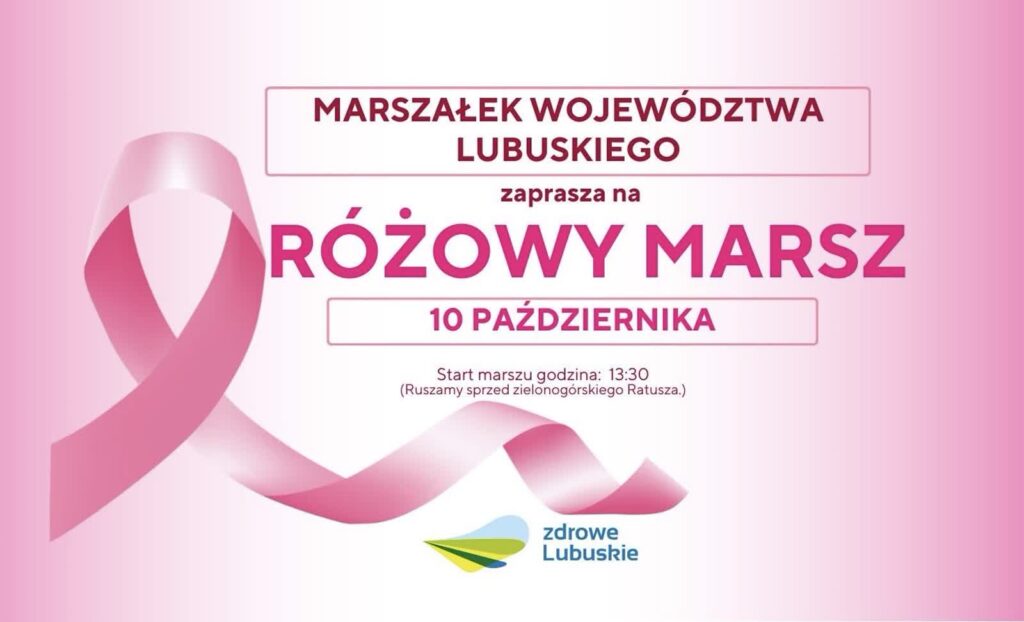 W piątek "Różowy Marsz" z marszałkiem 1 W piątek "Różowy Marsz" z marszałkiem Radio Zachód - Lubuskie