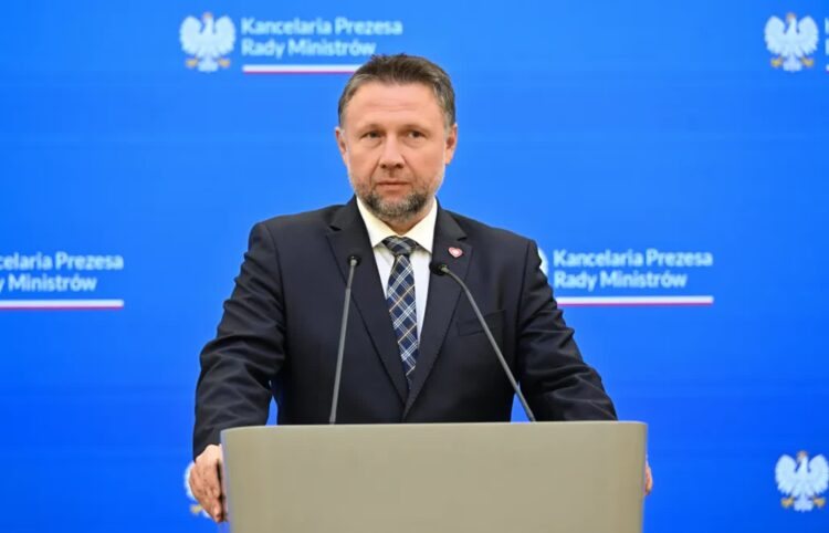 Szef MSWiA: Europa w sprawach bezpieczeństwa granic zaczyna mówić głosem Polski 9 Marcin Kierwiński. Fot. PAP/Radek Pietruszka