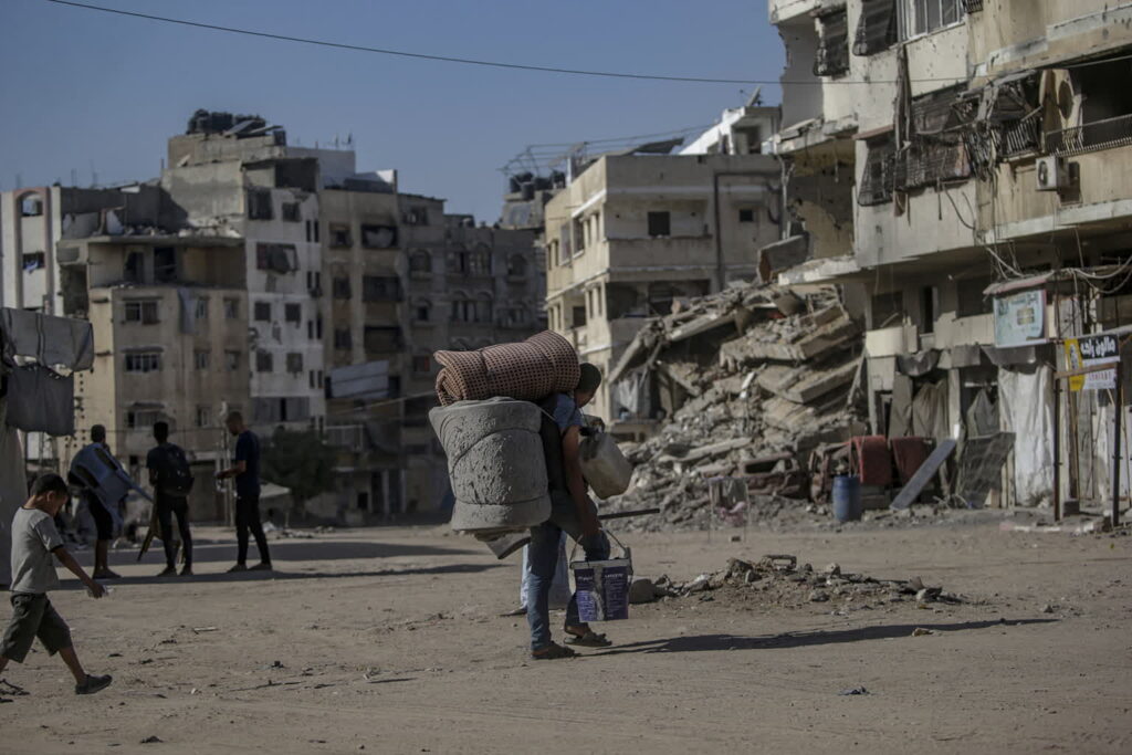 Gaza (PAP/EPA/MOHAMMED SABER)